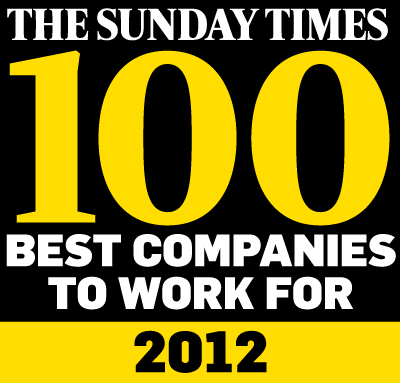 The Sunday Times Top 100 Companies Logo